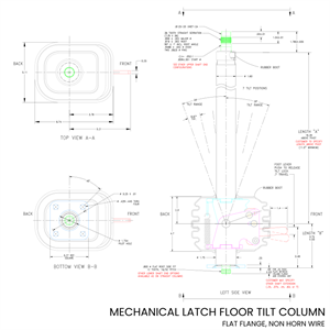 Floor Tilt - Mechanical Latch